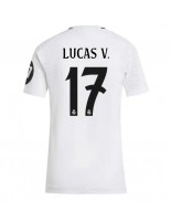 Real Madrid Lucas Vazquez #17 Domácí Dres pro Dámské 2024-25 Krátký Rukáv